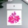 Tattoo on the body color "Eastern flowers" 6x6 cm