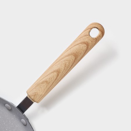 Pan pancake shade Grit, d = 24 cm, handle Soft-Touch, anti-stick coating, induction, color gray color-2
