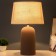 Malika table lamp E27 40w Bordeaux 30x30x43.5cm Risalux
