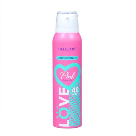 Deodorant Women's Delicare Love Pink Dreams, 150 ml