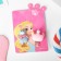 Clips children's "chosen" bear and crown, colored