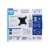 Kromax Vega-3 bracket, for TV, fixed, 15-32 ", up to 20 kg, 9 mm from the wall, black