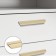 Cappio RSC030 handle, m/o 160 mm, satin gold color