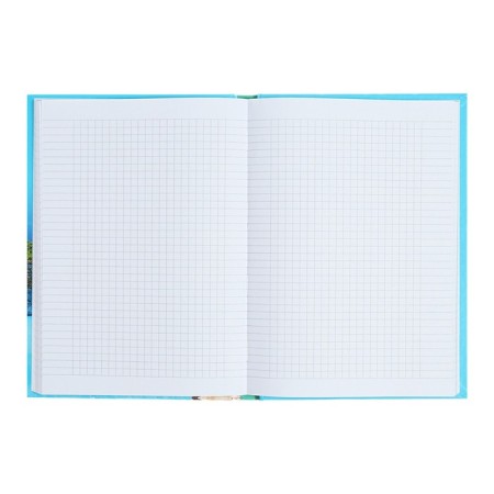 Business notebook A5 160 sheets in the Cage "Island of Dreams", solid cover, glossy lamination, mix-10
