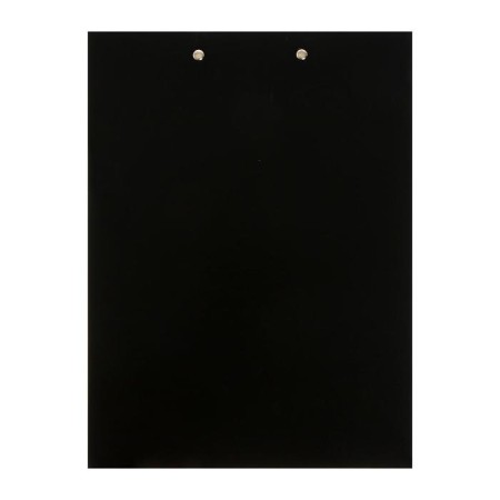 The folder-planet with A4, 2 mm clamp, calligrata is durable, cardboard/boumville, black (clipboard with a lid)-3