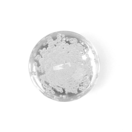 Handle button Cappio PK115, D = 35 mm, plastic, color chromium-2
