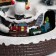 LED figure "Train and Snowman" 20 × 20 × 16 cm, polystone, AAX3 batteries (not complete), USB, glow warm white