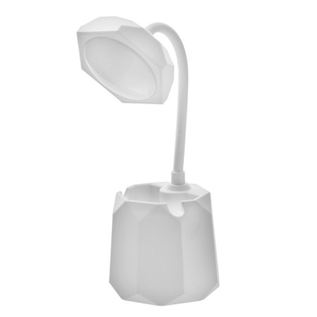 Table lamp "Ek" LED 1 mode 4.2W USB white 9x9x32.5 cm Risalux-3
