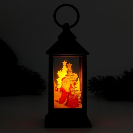 Santa Claus lamp, black, 12.5 x 5.7 cm-3