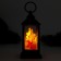 Santa Claus lamp, black, 12.5 x 5.7 cm
