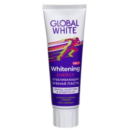 Global White toothpaste whitening energy, 100 g-5
