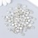 Decor for creativity plastic "Crystal" set of 80 pcs 0.6x0.6 cm