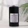 Candle - cylinder, 6x12.5 cm, 35 hours, 275 g, black