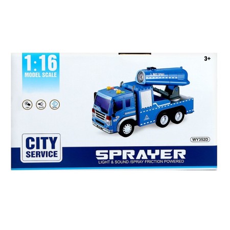 Truck "Special Service", 1:16, smoke, light, sound, inertia-10