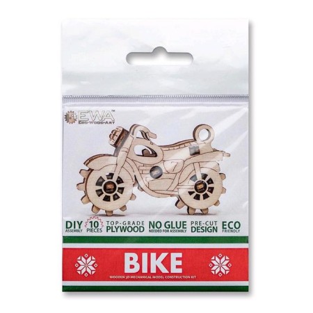 Wooden designer-cranes "Evik: Crossbike"-1