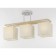 Ceiling lamp 3x60W E27, size 59x16.5x28.5 cm