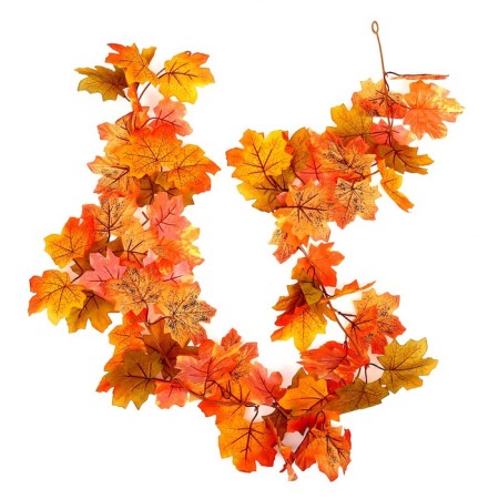 Garland from leaves, length: 180 cm-3
