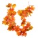 Garland from leaves, length: 180 cm