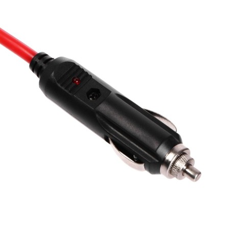 Cigarette lighter 12-24V, wire 360 ​​cm-2