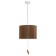 Lamp Bayerlux "Transformer" 1he27 15W dark coffee 30x30x23-72 cm