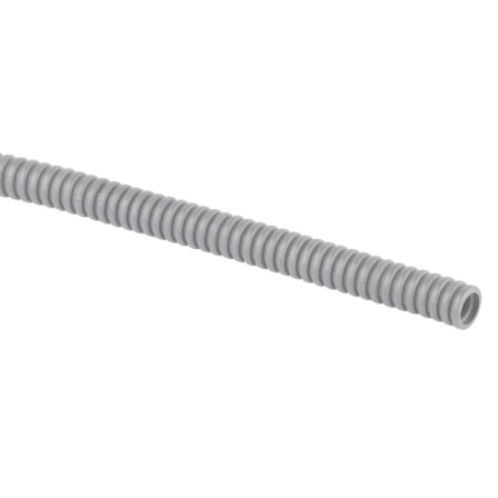 Pipe corrugated PVC ERA GOFR-25-50-PSVS-Simple Gray 25 mm, with a probe, 50 m