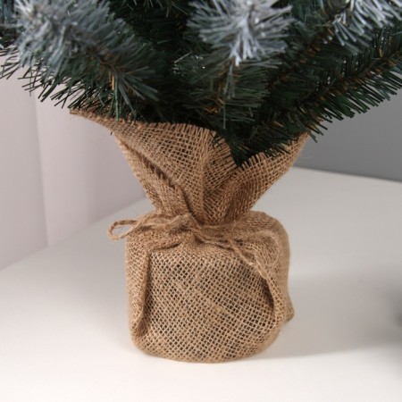 Fir -tree artificial desktop "Classic snow -white" 55 cm-2