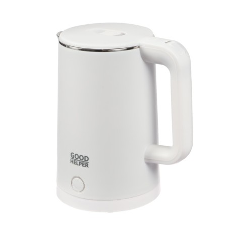 Electric kettle Goodhelper KPS-187C, plastic, Metal flask, 1.85 l, 1500 watts, white-1