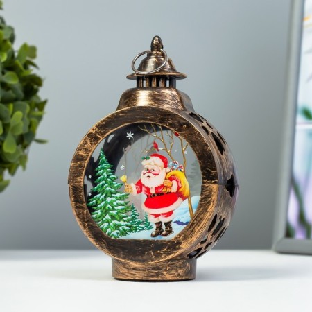 Nightlight New Year's night LED from batteries mix 5x8x13 cm-3