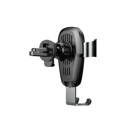 Holder for a smartphone in a car Baseus, 4-6.5 ", 2 a, auto chip, wireless charging, black-2