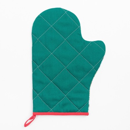 SHRISTMAS GREATINGS kitchen set of a 20X28cm mittens, 19x19cm, 100% HL-2