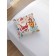 Decorative pillowcase "Santa Claus with a bear", on a zipper, size 45x45 cm