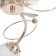 Closure Closure Kero 3x60W E14 gold 56x56x18 cm