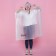 Rawland adult poncho Tropical Dream, oversize, 44-52, 97 x 120 cm, white color