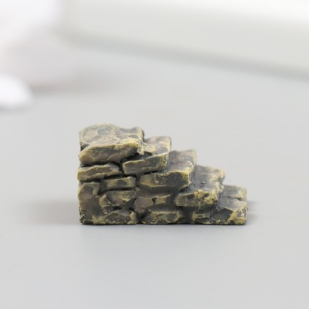 Figure for Florarium Polystone "Stone Stairs" MIX 3.5x1.5x1.5 cm-1