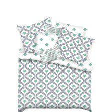 Bed linen Duet Sati, size 200x215 cm, 145x210 cm - 2 pcs, 70x70 cm - 2 pcs