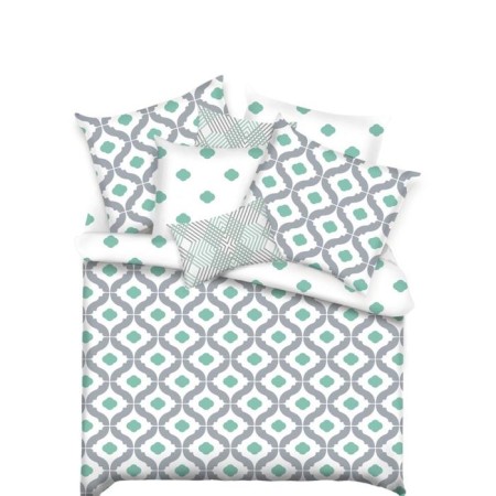 Bed linen Duet Sati, size 200x215 cm, 145x210 cm - 2 pcs, 70x70 cm - 2 pcs
