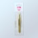 Direct, wide tweezers, 8.5 cm, golden color