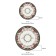 Baby Ethel "Christmas Wreath", D = 220 cm, 100% HL, sarzha 190 g/m2