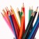 Color pencils, 24 colors, trihedral, Minnie Mouse and Unicorn