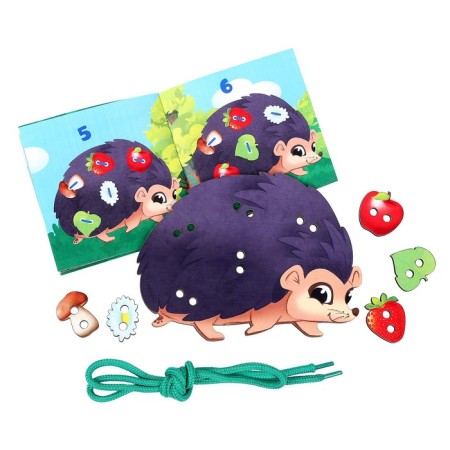 Lacing "walk with a hedgehog"-4