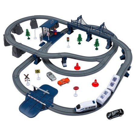 Children's Railway "My City", 103 subjects, blue-4