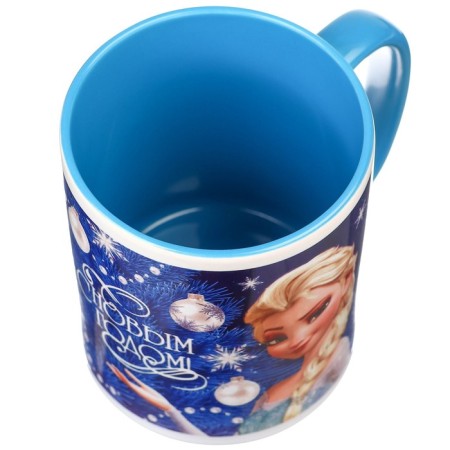 New Year mug 350 ml, cold heart-4