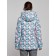 Ski jacket women's, size 48, gray color