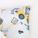 Pillow Travel 20x25 cm, flannel 170 g/m, cotton 100%
