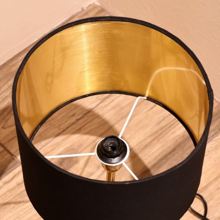 Tabled lamp "Truvor" 1x60W, E27 golden 25x25x30 cm-8