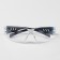 Glasses protective "source" open type classic (transparent) with a black hand