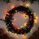 Garland "thread" 7 m, IP20, dark thread, 100 lamps, a glow of multi, 8 modes, 220 V