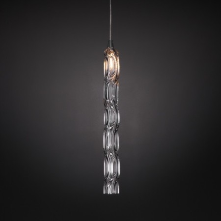 Suspended lamp with a glass plafon Lynn, 3W, G4, 3.5x3.5 cm-2