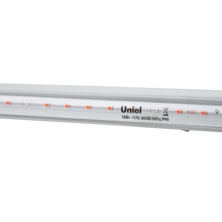 Lamp for plants LED linear, 560 mm Uniel, 18 W, Bio Led, IP40, white color-19