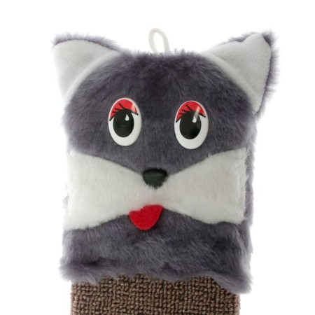 Claw "cat", 51 x 11 x 30 cm, carpet, mix-2